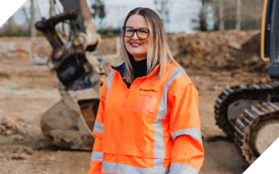 Training takes Hollie through the civil construction ranks